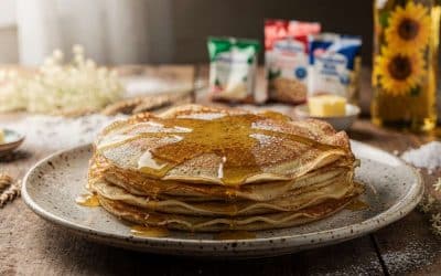 Crêpes à la fleur de sureau : recette gourmande et parfumée