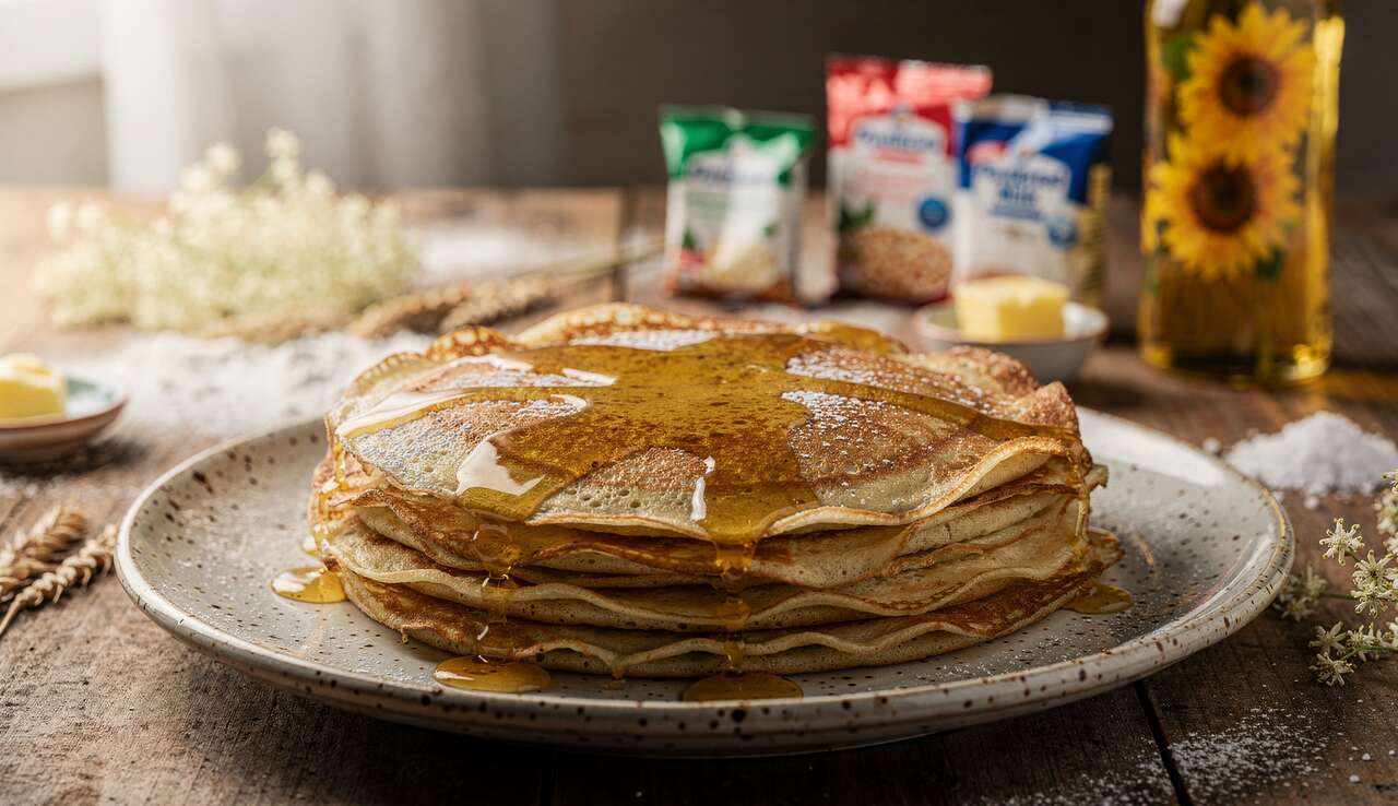 Crêpes à la fleur de sureau : recette gourmande et parfumée