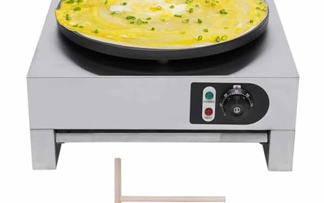 Test de la crêpière électrique vinnyooc 40 cm : performance et polyvalence