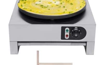 Test de la crêpière électrique vinnyooc 40 cm : performance et polyvalence