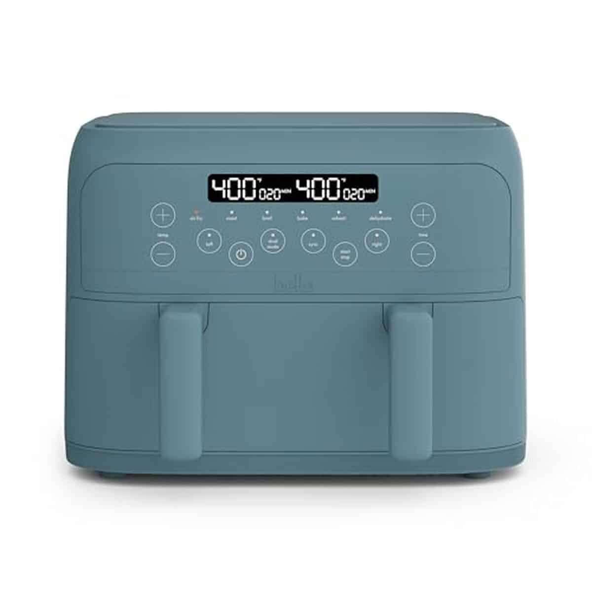 Test de la friteuse à air Bella TriZone 1, 5 l : design double panier et contrôle tactile