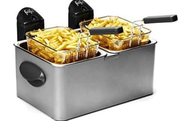 Test Frifri 1968 : friteuse double cuve 2 x 3, 5 L