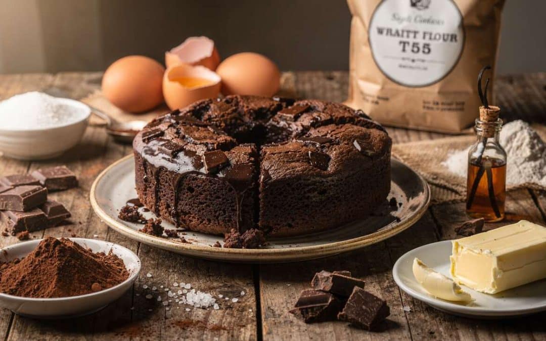 Recette de gâteau avec les restes de chocolat