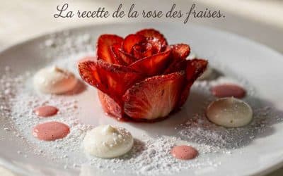 La recette de la rose des fraises : un dessert élégant et gourmand