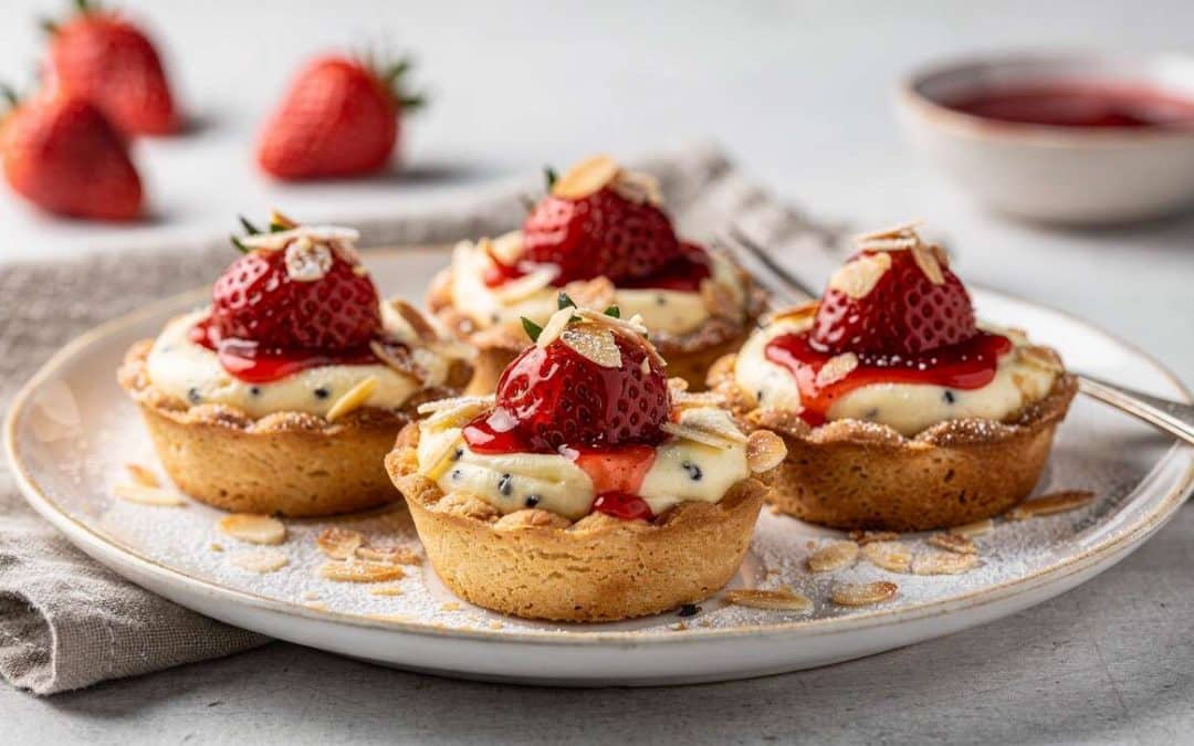 Tartelettes au mascarpone et aux fraises de Luana Belmondo : la recette gourmande à essayer