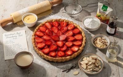La meilleure recette de tarte aux fraises de grand-mère