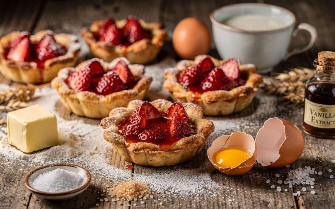 Recette facile de tartelettes aux fraises