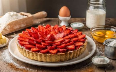 La meilleure recette de tarte aux fraises