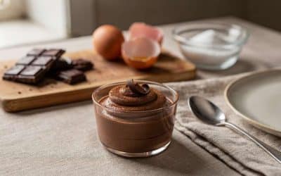 Mousse au chocolat pour 1 personne : la recette facile et rapide