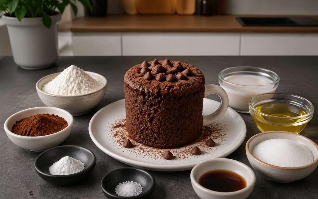 Recette facile du mugcake au chocolat