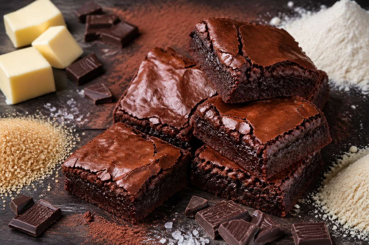 Recette de brownies au chocolat sans gluten
