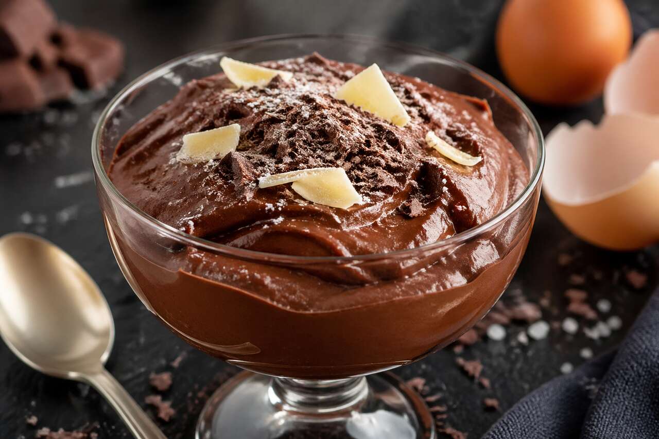 La recette incontournable de la mousse au chocolat de Cyril Lignac