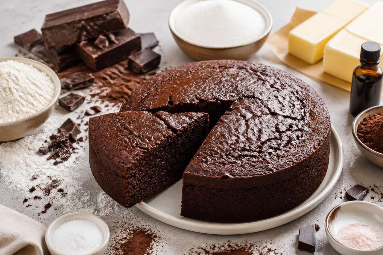 Recette facile du gâteau au chocolat