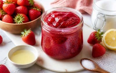 Recette de confiture de fraises traditionnelle facile et savoureuse