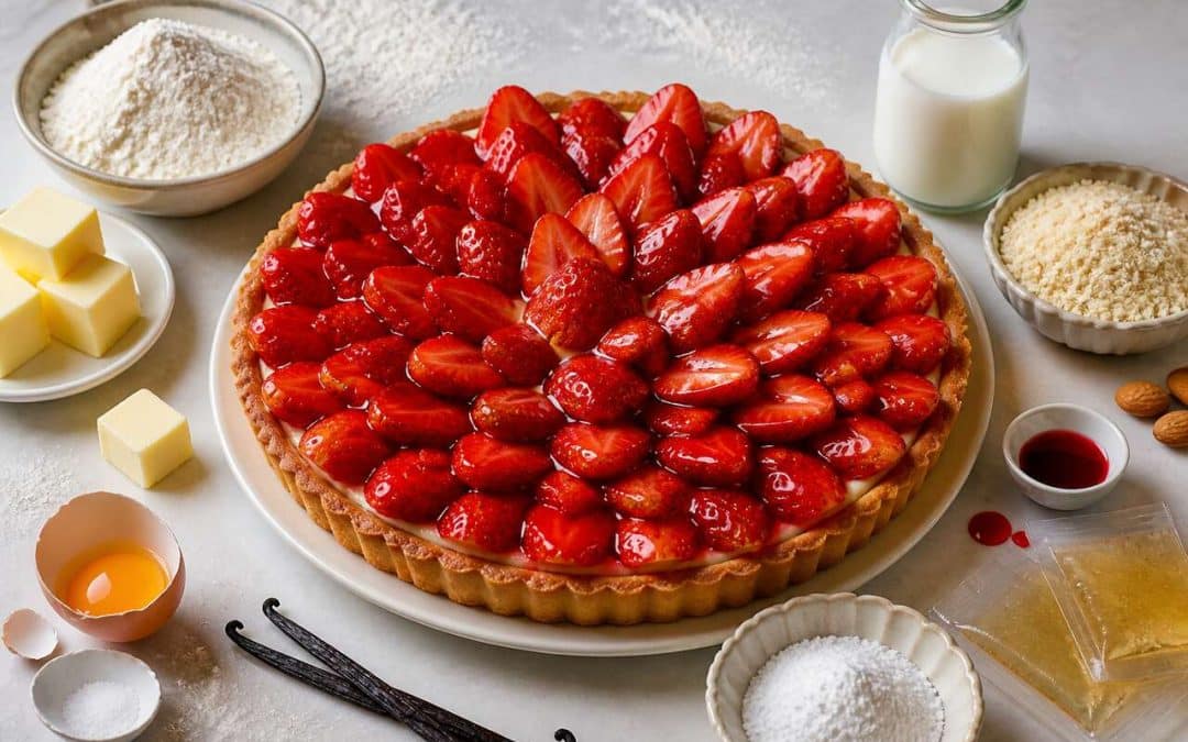 La meilleure tarte aux fraises du monde