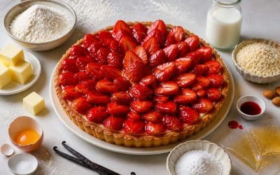 La meilleure tarte aux fraises du monde