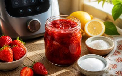 Recette de confiture de fraises au Cook Expert