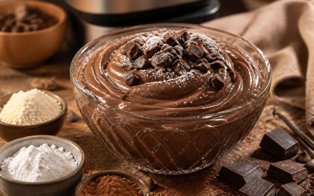 Recette de crème dessert au chocolat au Thermomix