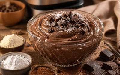 Recette de crème dessert au chocolat au Thermomix