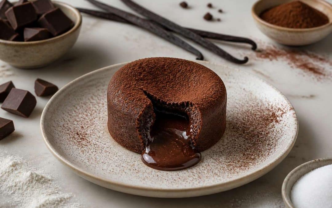 La recette du fondant au chocolat de Yann Couvreur