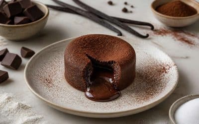La recette du fondant au chocolat de Yann Couvreur