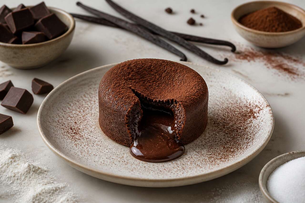 La recette du fondant au chocolat de Yann Couvreur