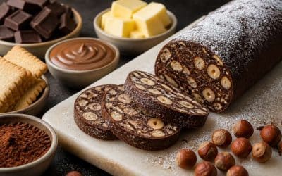 Recette de saucisson au chocolat praliné
