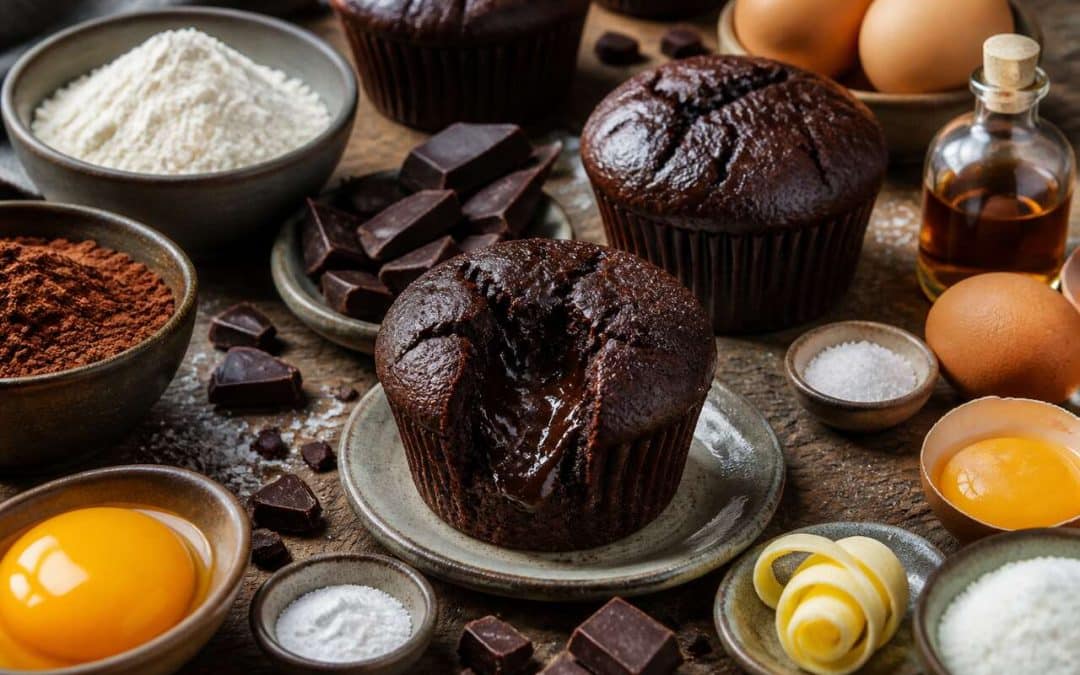 Recette de muffins au chocolat au cœur fondant à préparer la veille