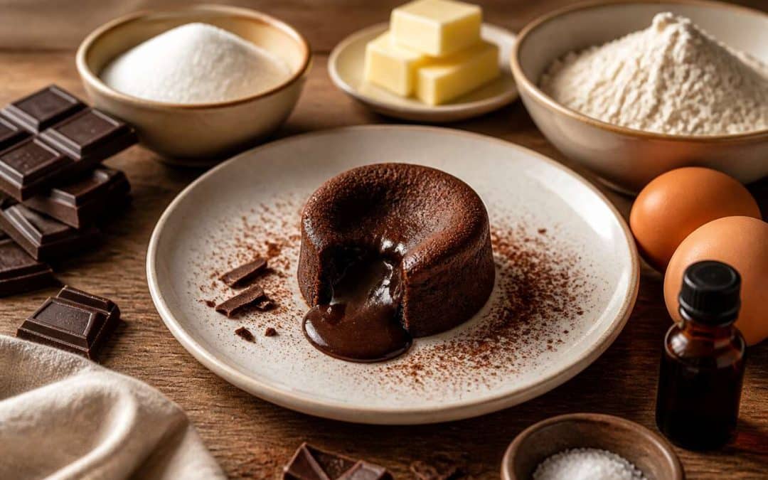 Recette du fondant au chocolat au Tupperware pour 1 personne