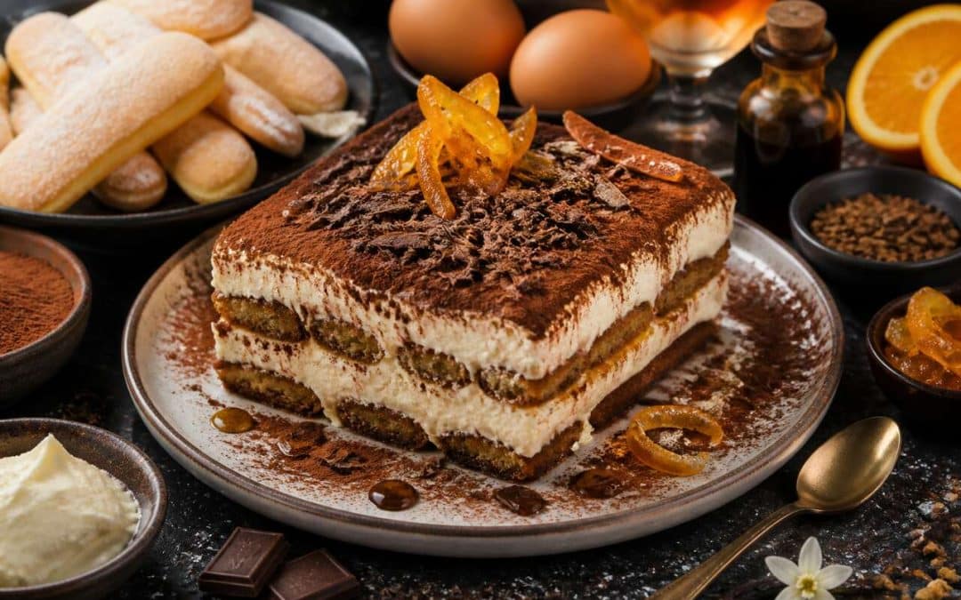 Recette du tiramisu au chocolat et à l'orange