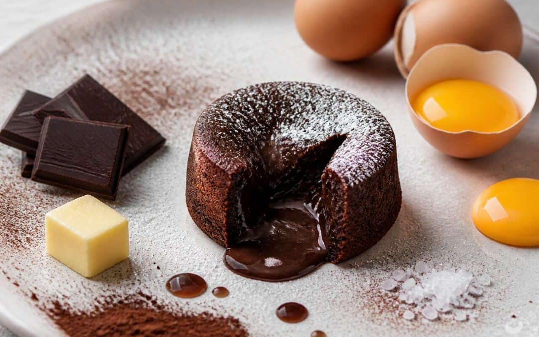 Mini fondant au chocolat individuel : la recette facile pour 1 personne