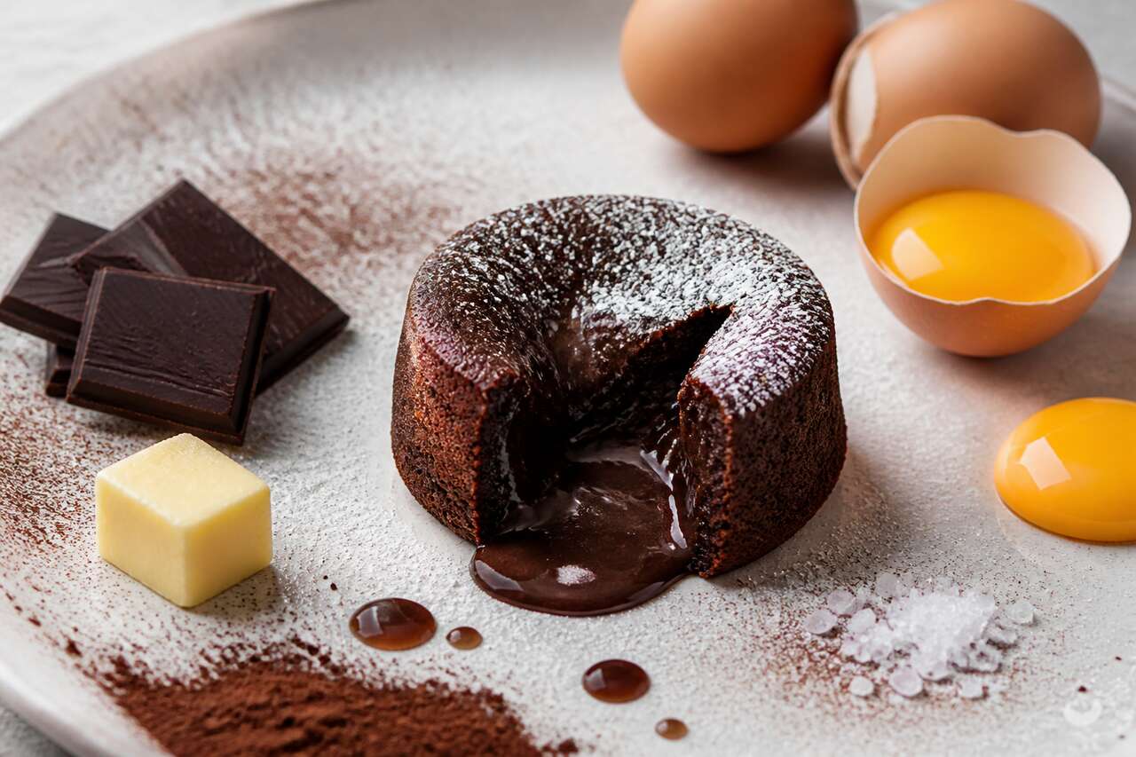 Mini fondant au chocolat individuel : la recette facile pour 1 personne