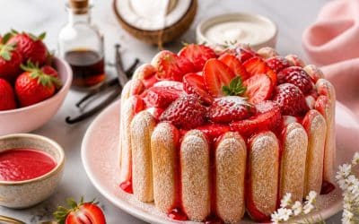 La meilleure recette de charlotte aux fraises