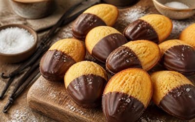 Recette de madeleines en coque de chocolat