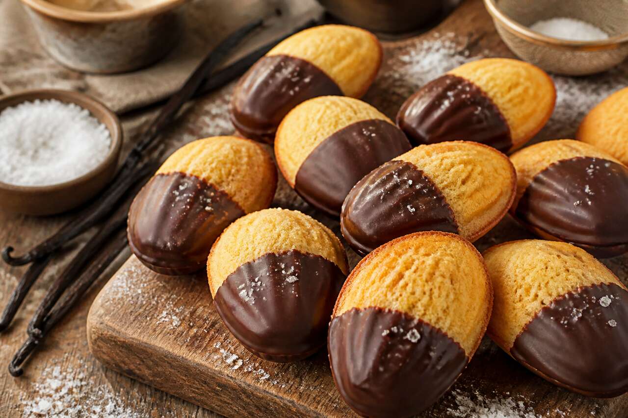 Recette de madeleines en coque de chocolat