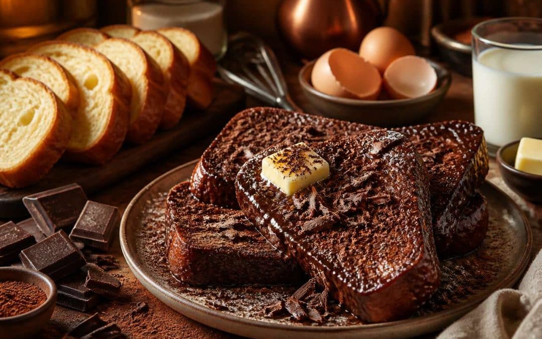 Pain perdu brioché ultra moelleux au chocolat : la recette gourmande et facile