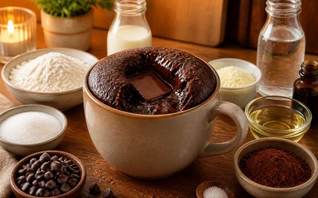 Recette facile du mug cake au chocolat