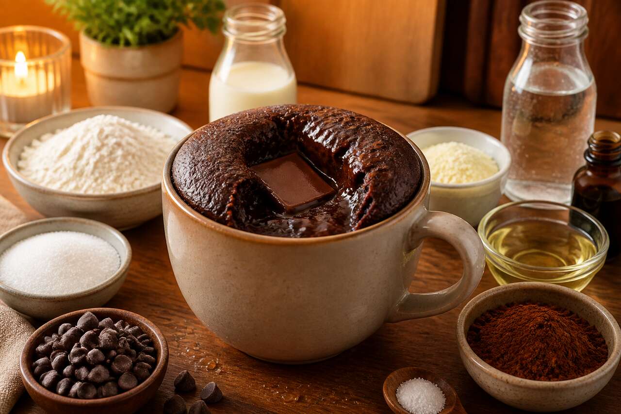 Recette facile du mug cake au chocolat