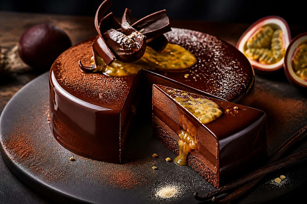 Recette de délices chocolat passion