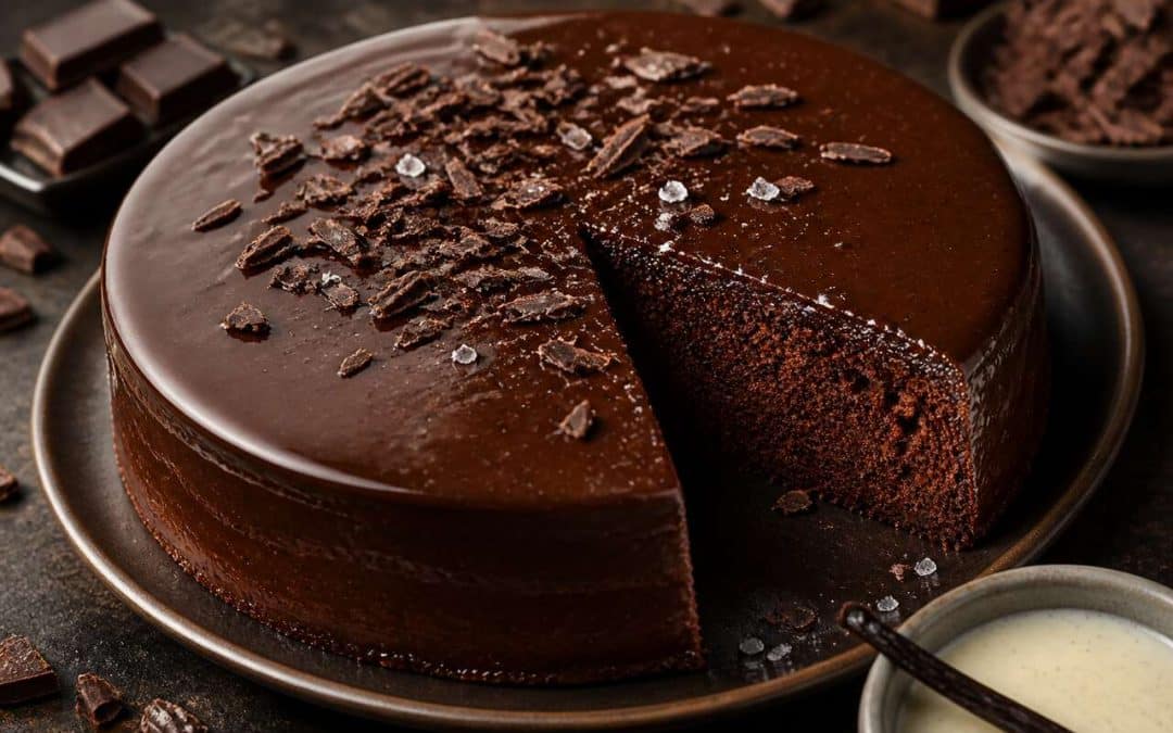Recette du gâteau au chocolat léger de Carinne Teyssandier