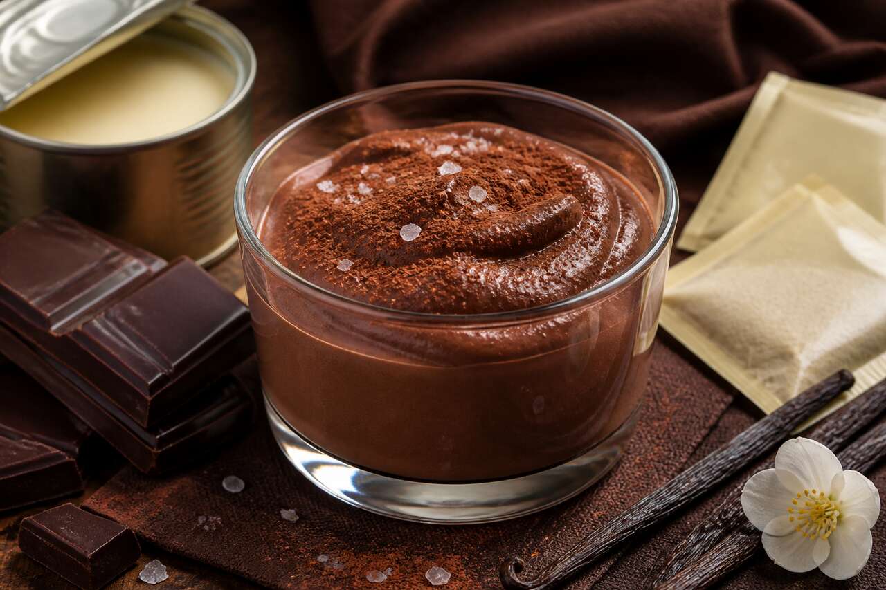 Recette de crème express au chocolat facile et rapide