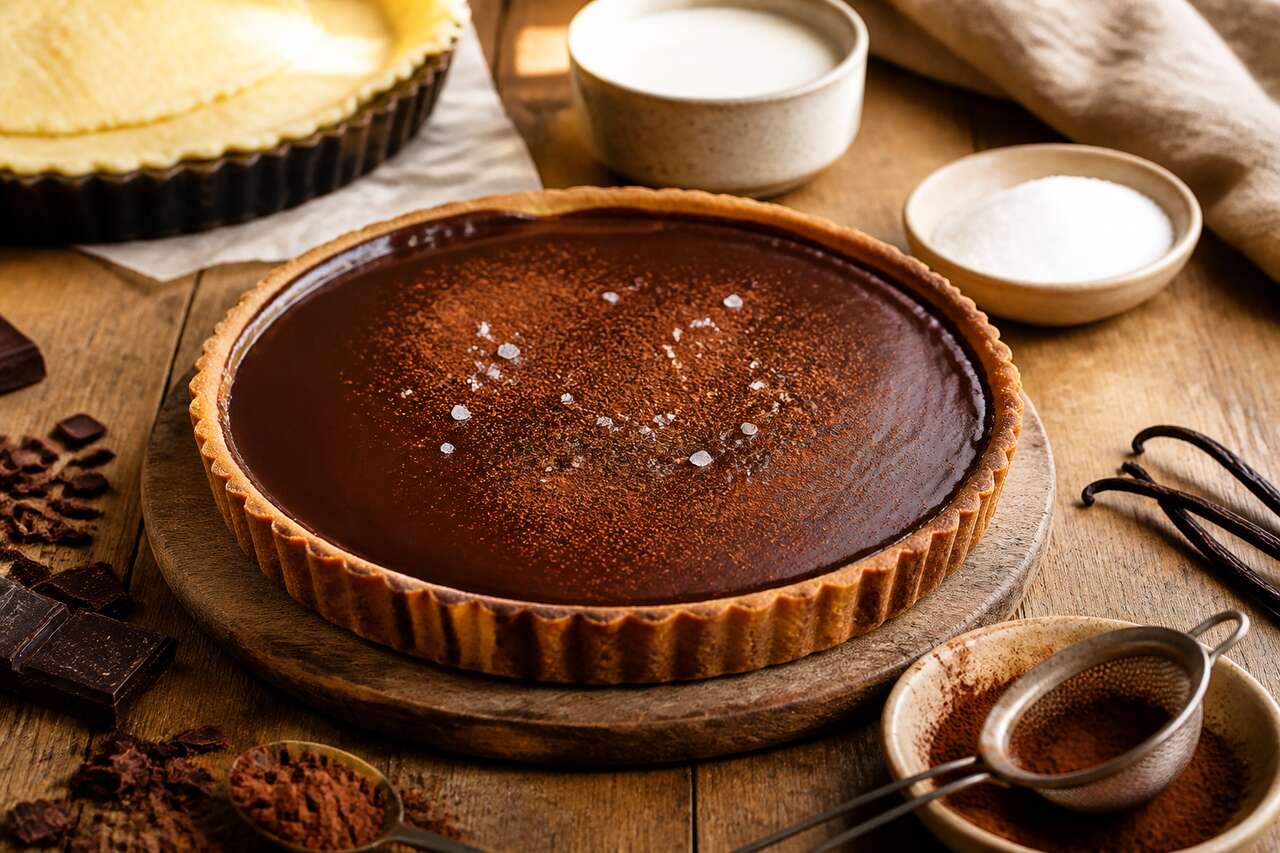 Recette de tarte au chocolat express : simple, rapide et gourmande