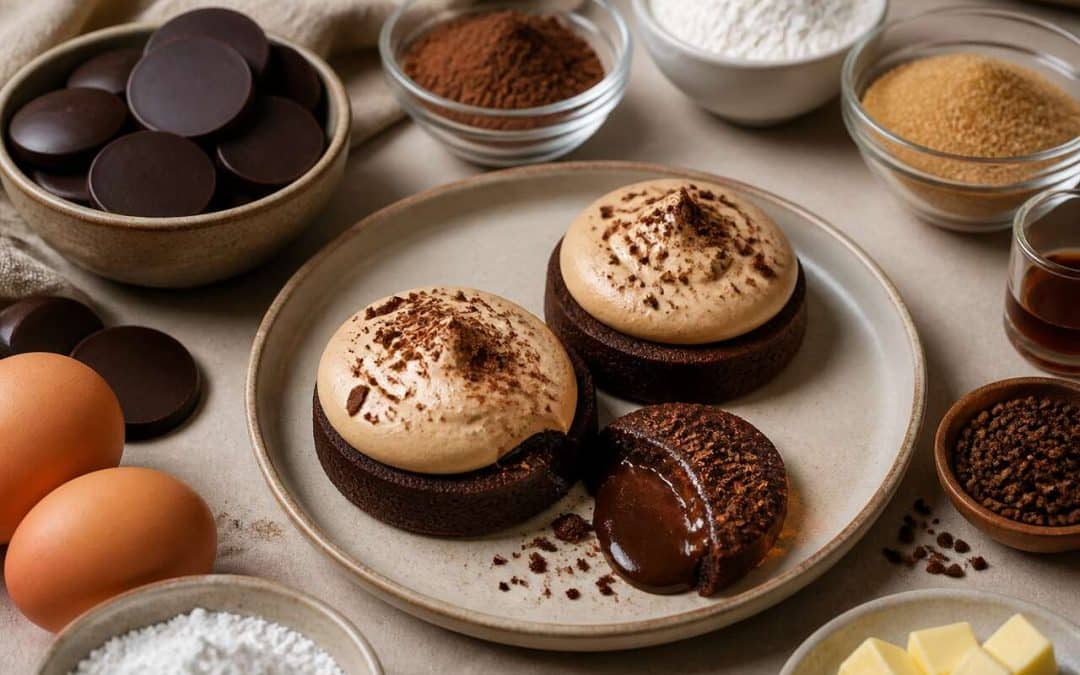 Recette des palets au chocolat et crème au café de Cyril Lignac