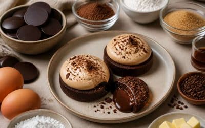 Recette des palets au chocolat et crème au café de Cyril Lignac