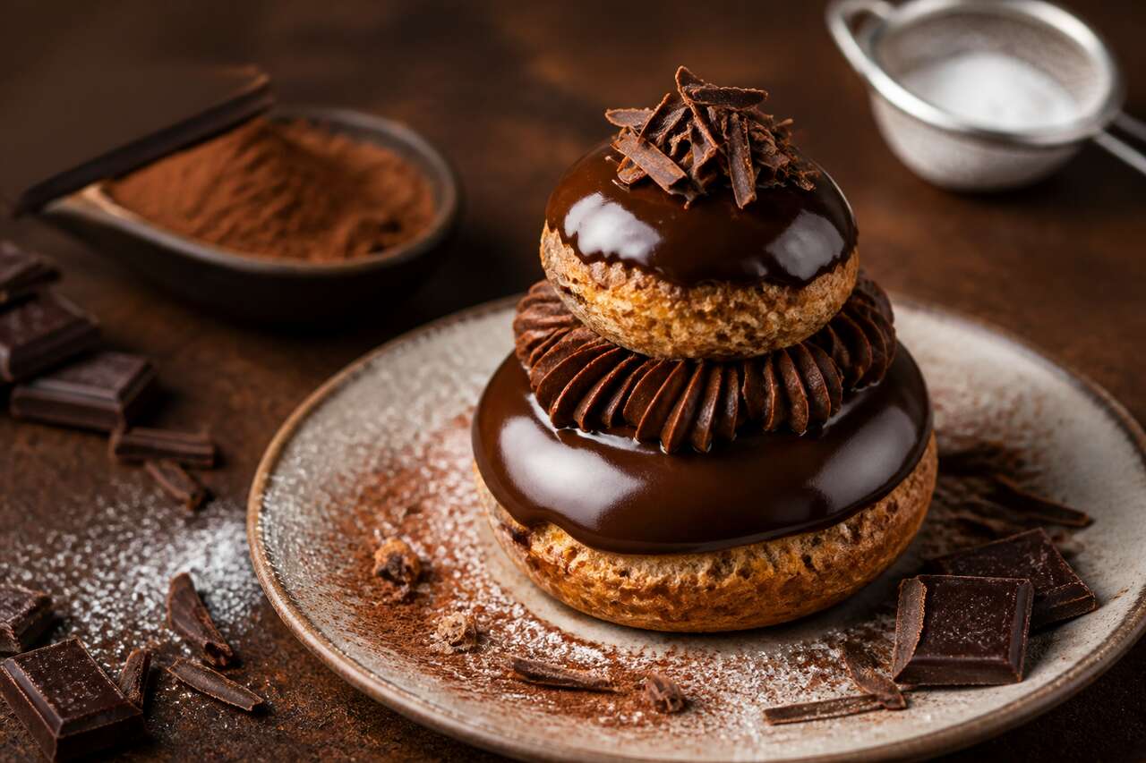 Recette de la religieuse au chocolat