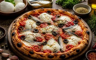 Pizza aux sardines, tomates et mozzarella : la recette facile et gourmande