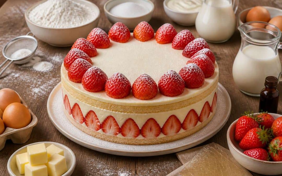 Recette du fraisier léger et facile
