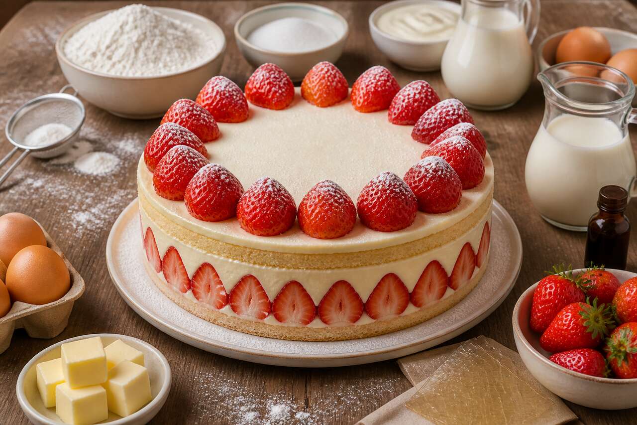 Recette du fraisier léger et facile