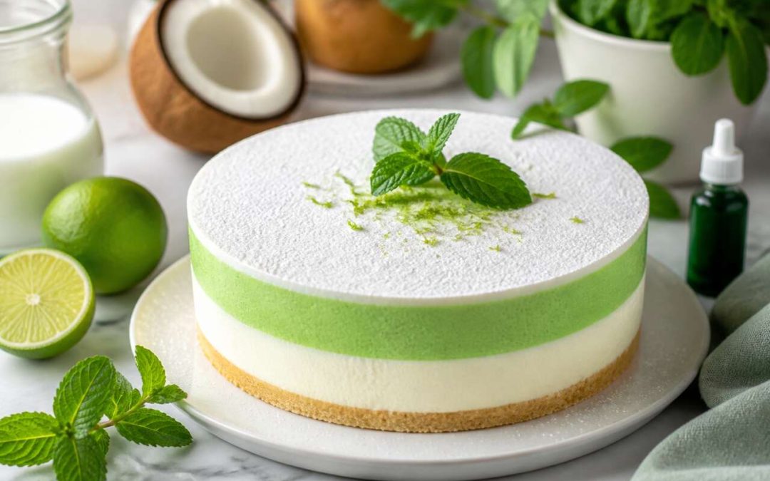 Recette du layer cake façon mojito