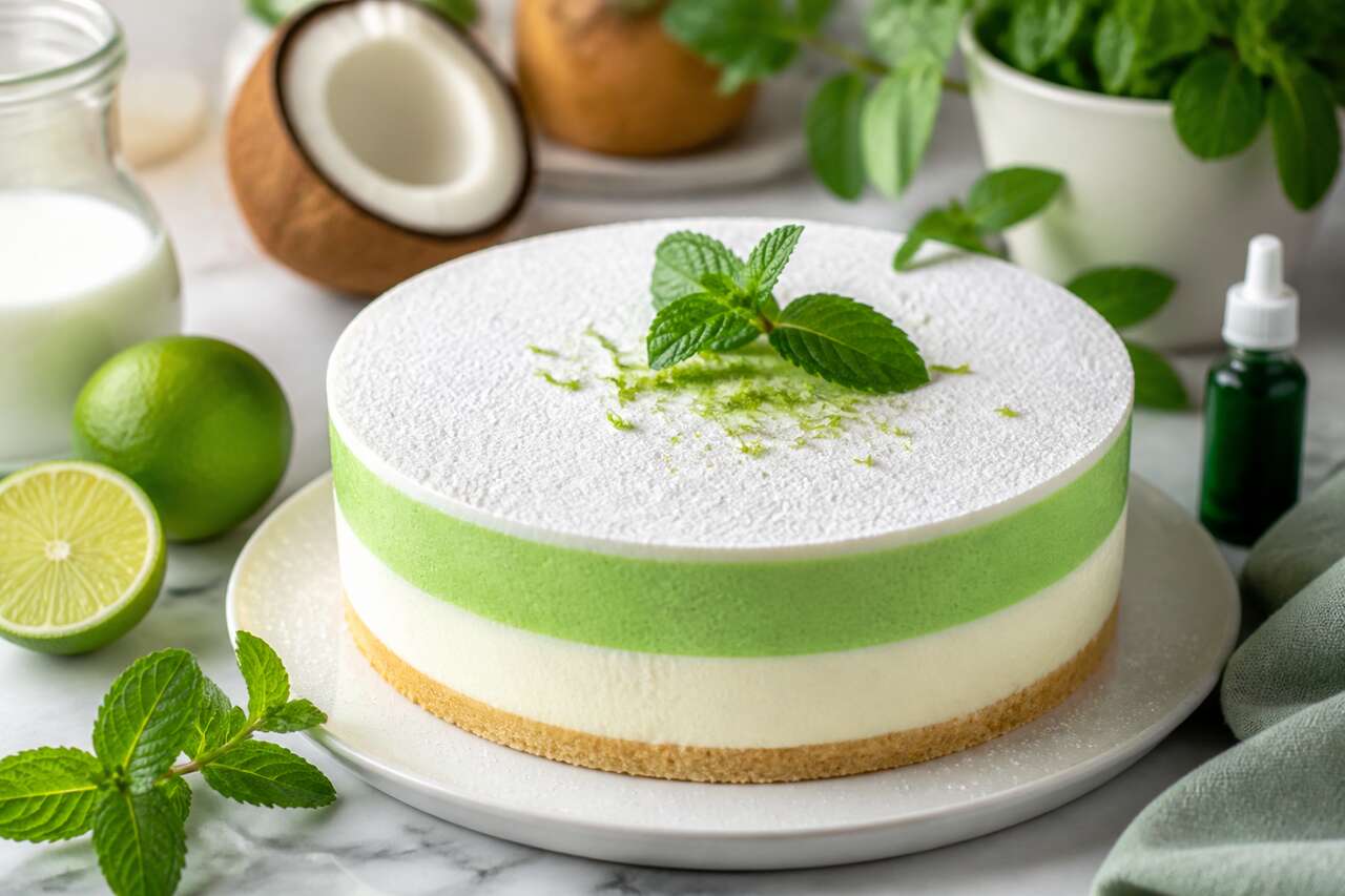 Recette du layer cake façon mojito